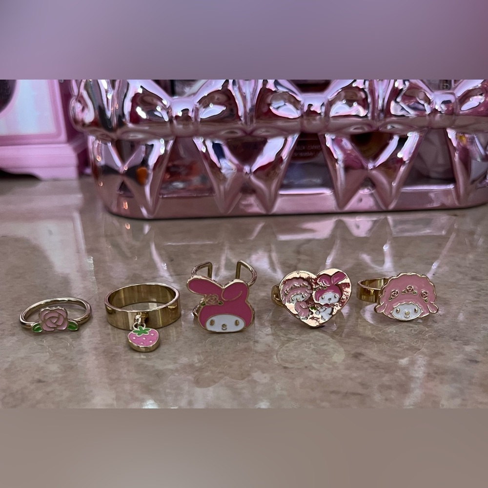 My Melody & My Sweet Piano Ring Set